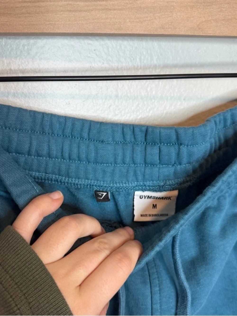 Gymshark Crest Sweat Shorts Terrace Blue